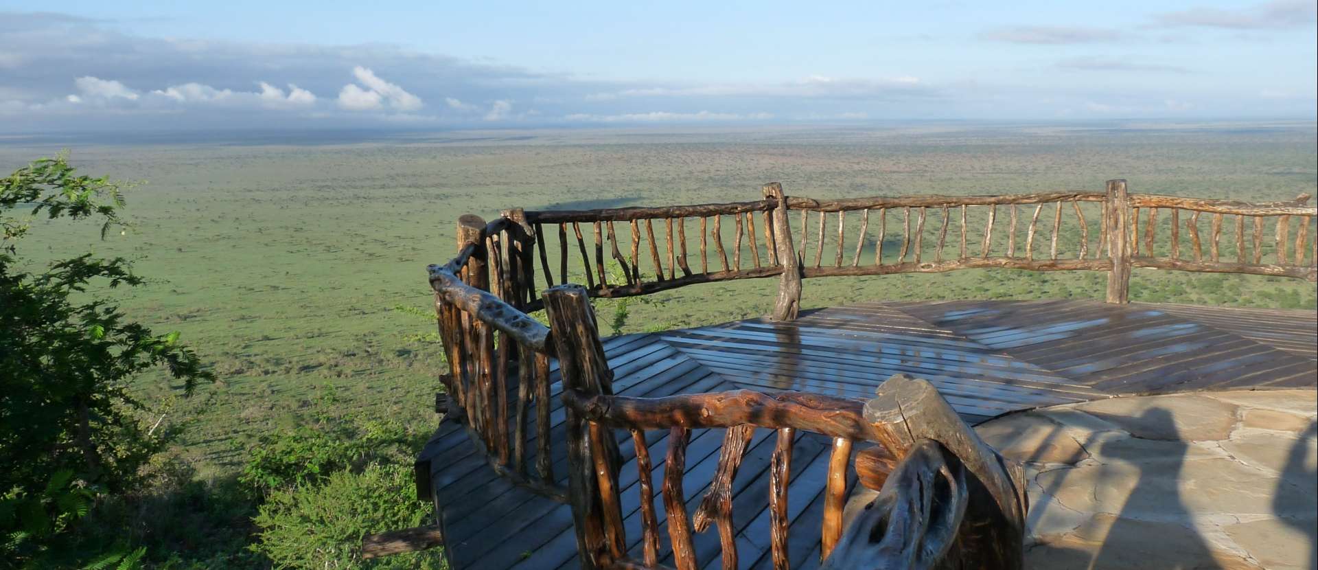 Lions bluff lodge Tsavo Kenya